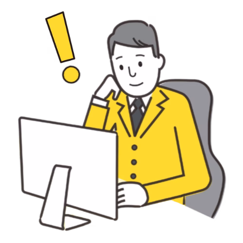 PANSOMEの欧州進出支援サービスを通じて解決の糸口が見えた企業担当者のイラスト